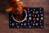 Dog Mat for Food and Water, Absorbent 20x12in Quick Dry Dog Water Bowl Mat
