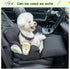 33 lbs VVICOGARD Dog Car Seats for Small Dogs, Removable Airbag Design Black Washable Pet Booster Seat with Thick