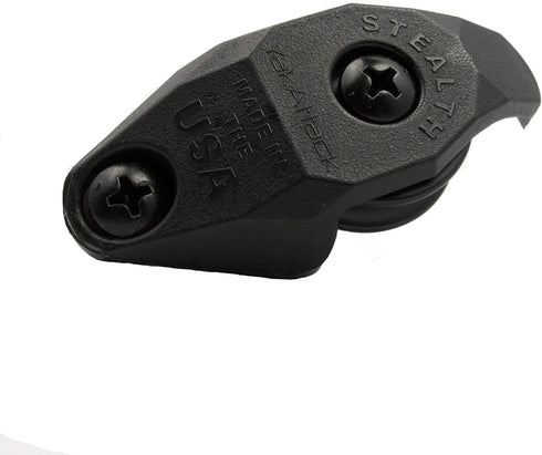 YakAttack Stealth Pulley – 2 Pack | Low-Profile Pulley for Anchor Trolley Systems & Rigging, USA-Made