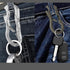 Idakekiy Dual Carabiner Keychain Multi Tool with Key Chain Bottle Opener for Keys