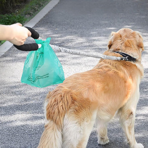 50 Packs Compostable Dog Poop Bags for Swivel Bin & Rake Dog Pooper Scooper, AYOTEE Dogs Waste Bags with Handles