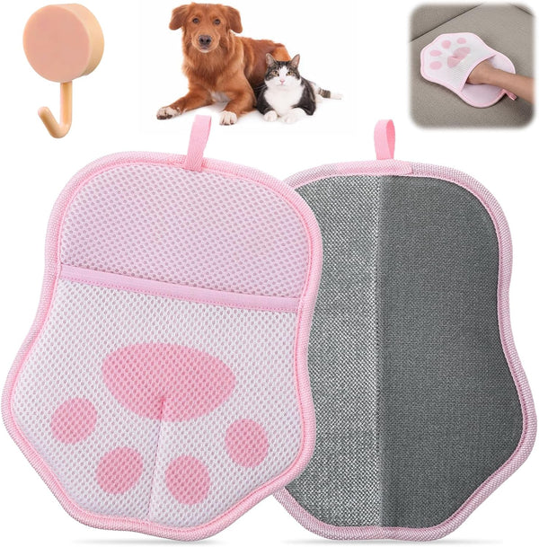 Ptwola Pet Hair Removal Glove - Reusable Electrostatic Pet Hair Removers for Dogs