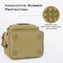 KastKing Karryall Fishing Tackle Bags - Medium Khaki, Water Resistant for Saltwater or Freshwater Fishing Gear Storage