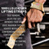 Schiek Sports Model 1000LLS Leather Weight Lifting Straps