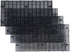 ALEGI Aquarium Grid Isolate Board Divider, Fish Tank Bottom Black Filter Tray Plastic Crate (4pcs)