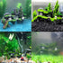 Tfwadmx Fish Tank Mountain View Decoration, Aquarium Stone Ornament Bridge with Moss Tree House
