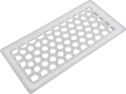 Aquarium Lid Insert for Fluval Spec 3, 3D-Printed PETG Fish Tank Cover with Voronoi Mesh Design
