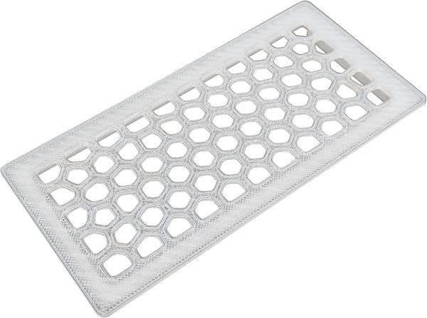 Aquarium Lid Insert for Fluval Spec 3, 3D-Printed PETG Fish Tank Cover with Voronoi Mesh Design