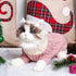 Dog Sweater Turtleneck Knitwear, Warm Pullover Coat for Small Dogs, Holiday Clothing, Knitted Outfits for Cold Weather
