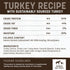 Air-Dried Turkey Recipe Jerky Strips Dog Treats, 4 oz. Bag by Earth Animal Wisdom