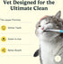 2 2-Pack, Jasper Microbrush Vet Approved Cat Toothbrush, Soft-Bristled Toothbrush Kit for Felines & Small Dogs