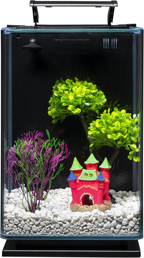 GloFish Extra Large Castle Ornament, 1 Count, Aquarium Decor