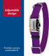 Coastal Pet Adjustable Dog Collar – Purple – 3/4" x 14" - 20" with Metal Buckle