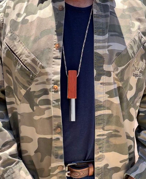 Fire Fast Kamper Lanyard - Compact Durable Lite Weight Emergency Fire Starter for Camping and Hiking