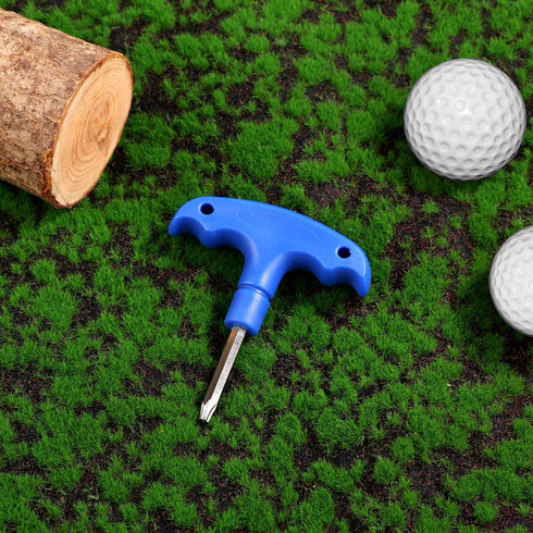 Golf Wrench with Plastic Handle, Adjustable Stainless Steel Tool for Golf Club Driver Shaft Adapter Torque