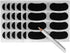 Franklin Sports Eye Black Stickers for Kids - Customizable Lettering, 24 Pairs