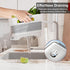 2.4 Plug,9L MontNorth Gal Collapsbile Wash Basin with Drian Dish Pan for Soaking Baby Bottles,Portable Sink, Multiuse