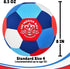The Indoor Ball | Soft & Safe Indoor Soccer Ball, Size 4 for Silent Dribble, Juggling, and Training