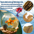 50 Pcs Catappa Leaves for Fish, 5-8 Inch Indian Almond Leaves, Water Conditioner for Aquarium Shrimp Tank Decorations