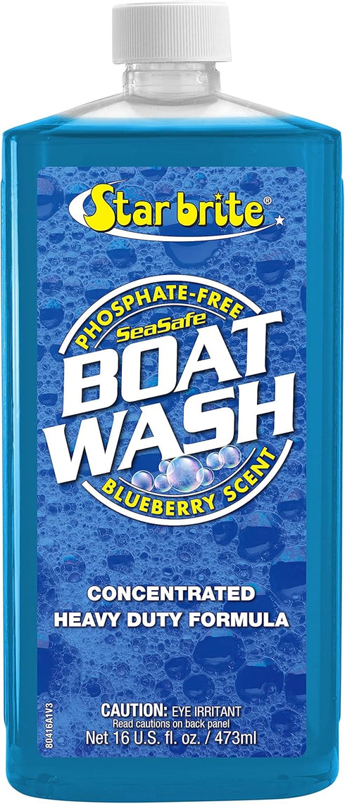 STAR BRITE Concentrated Boat Wash - Heavy-Duty, Non-Streak Formula for Sparkling Hulls,