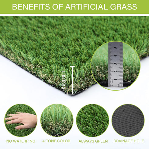 Dogs Grass for Potty Training, Artificial Grass Puppy Fake Pads 3×5ft Large Supplies for Pets Litter Rugs