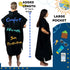 Long Beach Surf Company Long Beach SURF CO Surf Poncho | Wetsuit Changing Towel Hoodie with Pocket | Quick Dry Hooded