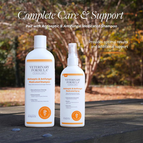 Veterinary Formula Clinical Care Antiseptic and Antifungal Spray for Dogs & Cats, 8 Fl Oz