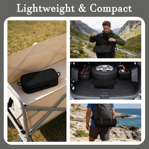 Backpacking High Back Lightweight Camping Chair for Adults with Wide Seat and Head Support,Ultralight Compact Chair