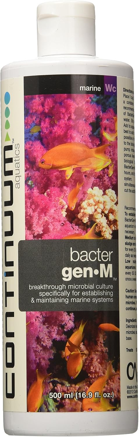 Continuum Aquatics Bacter Gen M - Microbial Bacteria Culture for Marine Systems