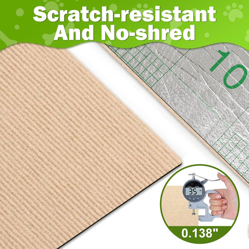 78.7"x15.8" ENONCI Large Couch Protector from Cat Claws,Anti Scratch Furniture Protector for Cats Corner Wall