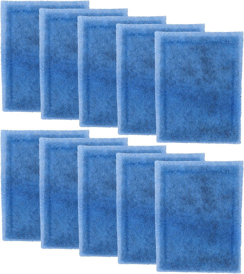 10Pcs Aquarium Filter Cartridge - Compatible with Aqua-Tech 10-20 Power Filters, Replacement for AquaTech EZ-Change #2
