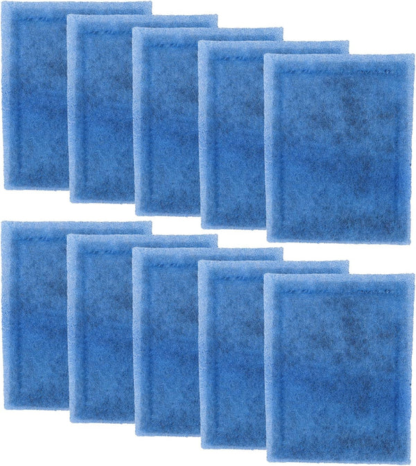 10Pcs Aquarium Filter Cartridge - Compatible with Aqua-Tech 10-20 Power Filters, Replacement for AquaTech EZ-Change #2