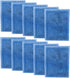 10Pcs Aquarium Filter Cartridge - Compatible with Aqua-Tech 10-20 Power Filters, Replacement for AquaTech EZ-Change #2
