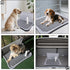 Dmnnlp 20"x15.5"x1.4" Indoor Dog Potty Tray with Splash Guard, Pee Pad Holder for Puppies & Small Dogs, Waterproof