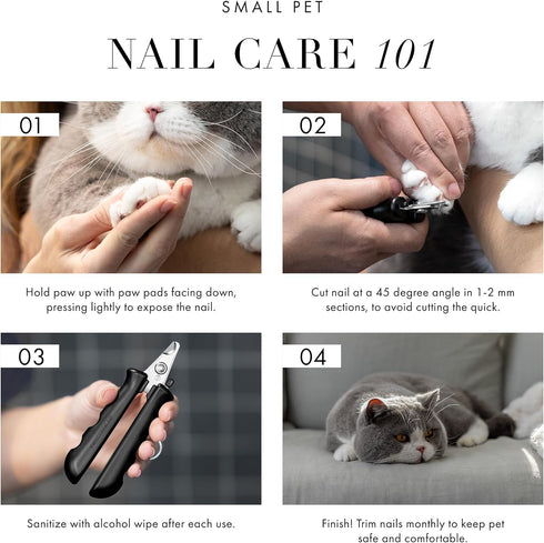 Tweezerman Dog and Cat Nail Clipper for Small Pets