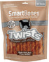 Smartbones Twists, Chicken Wrapped, 30 Count, Rawhide-Free Chews for Dogs, 7.40 Ounce (Pack of 1)