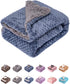 Fuzzy Dog Blanket, Cat Blanket, Warm Soft Plush Fleece Receiving Blankets for Dog Bed, Cat Bed, Couch, Sofa, Travel,