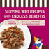 Simmered (Pack 24) 3 oz. Merrick Purrfect Bistro Beef, Tomato and Wild Rice Recipe Grilled Natural Wet Cat Food