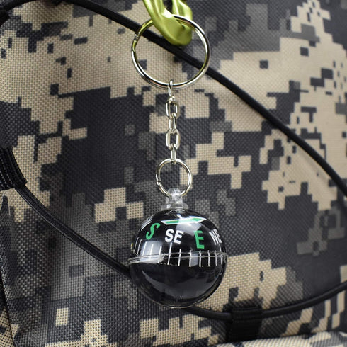 Munkees Ball Compass Keychain