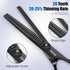 5 1 5 1) Dog Grooming Scissors Kit with Safety Round Tips, GEMEK Professional in Grooming Scissors for Dogs (Black