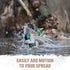 Rig'Em Right Ultimate Motion Device for Duck Hunting - Waterfowl Step-Up Jerk Rig Decoy for Four Decoys