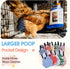 QBLEEV Duck Diapers for Pet Ducks & Chickens, Reusable Chicken Diaper for Indoor Poultry, Waterproof Breathable Baby