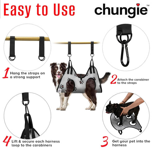 Hammock Trimming Hammock Spacing:13-16)/Max W:60lb) Dog Grooming for Dogs Dog Restraint for Nail with Pet Nail Clipper
