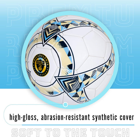 MLS 5 Franklin Sports Official Team Soccer Balls - Official Size Soccer Balls - Regulation Size + Weight Soccer Ball