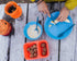 ustPackWare Set Backpacking, Dish with Mesh Bag, BPA Free Construction and Eating Utensils for Hiking, Camping, Travel