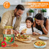 21oz Dried Bell Peppers Mix, Natural Dehydrated Red & Green Bell Pepper Flakes, Perfect Toppings for Ramen, Vegetables