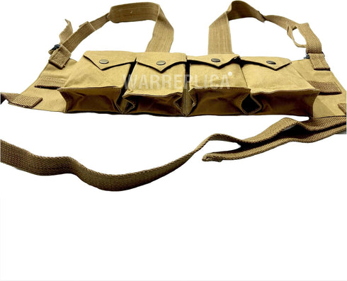 warrepplica Rhodesian Fereday & Sons Tactical Chest Rig with Grenade Pocket, 6 Magazine Pouch for FAL/G3/M14