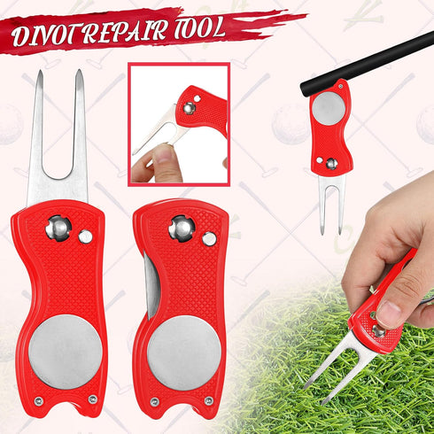 Syhood 21 Pcs Golf Club Cleaning Kit, Accessories with Brush, Towel, Sharpener & Repair Tool for Men or Women