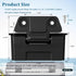 Ig-loo Coolers Hinge Replacement Parts, 2 Pack Latch for 25, 52, 72 Qt BMX Coolers with 4 Screws, Outdoor Cooler Hinges