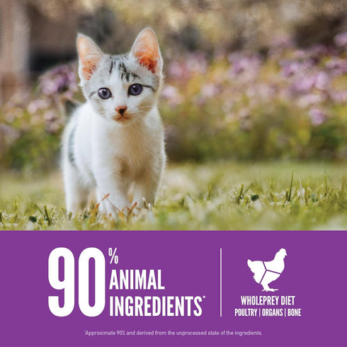 ORIJEN Dry Kitten Food, Grain Free with WholePrey Ingredients, 4lb